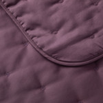Yves Delorme - Couvre lit en satin marron, Triomphe