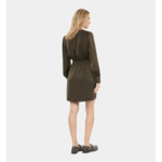 Robe Courte Kaki Femme