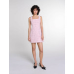 Robe sans manches en tweed