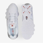 Nike Shox TL White Metallic Silver Max Orange