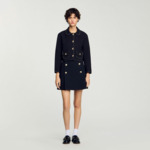 Veste courte à col claudine