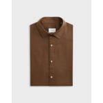 Chemise auguste marron