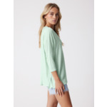 T-shirt lin Emilie CELADON