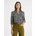 Chemise Annabelle imprimé zébré noir