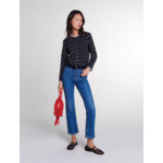 Cardigan en maille jacquard