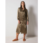 Robe Soie Rosemary KAKI