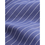 Chemise semi-ajustée rayée marine