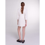 Robe courte boutonnée