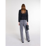 Veste ceinturée en tweed