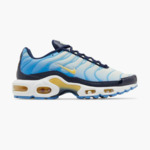 Nike Air Max Plus University Blue Topaz Gold