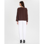 Pull Nili Chocolat en Laine