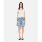 Top Écru En Dentelle Femme