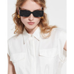 Chemise Calvia Blanc en Coton