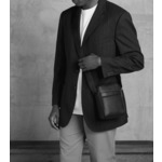 Petite sacoche Charles en cuir grainé