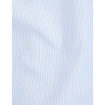 Fun shirt william blanche rayée bleue
