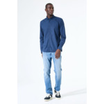 Men Shirt Blue