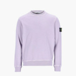 Stone Island Pull Crewneck Lila délavé