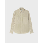Chemise Darcy rayée kaki
