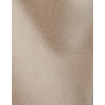 Pantalon droit grazia taille haute en toile de laine mélangé unie beige
