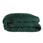 HOUSSE DE COUETTE | Lin Lavé Lina - Vert Sapin