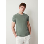 T-shirt en coton piqué stretch
