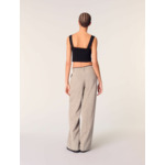 Pantalon de tailleur droit