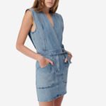 Robe En Denim Qiana