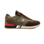 Sneaker Chamonix bicolore marron fauve