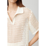 Top manches courtes crochet