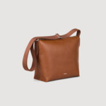 Saccoche en cuir grainé