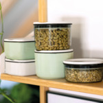 ToGo&ToStay boîte à repas, 20 x 13 x 7,5 cm, carrée, vert menthe