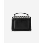 Sac Emily Small En Cuir Noir Avec Clous