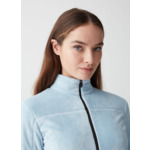 Polaire de ski effet ourson fermé par zip pleine longueur