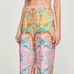 Pantalon fluide imprimé