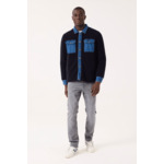 Men Overshirts Blue