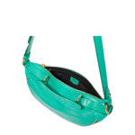 Origami De Lancel - Sac Porte Croise Zippe S - Emeraude