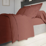 Housse de couette Influence Percale Brique