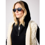 Cagoule en cachemire Gustave NOIR