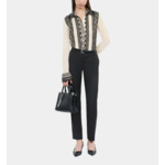 Chemise En Soie Écrue Femme