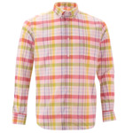 Chemise manches longues multicolore