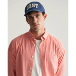 Chemise regular fit en coton et lin