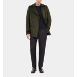 Caban Style Officier Kaki Homme