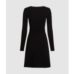 KEYHOLE DETAIL KNIT DRESS