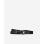 Ceinture Fine En Cuir Noir