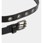 Ceinture En Cuir Noire