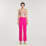 Pantalon de costume évasé
