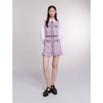 Robe courte 2-en-1 en tweed