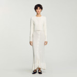 Cardigan à détails perlés