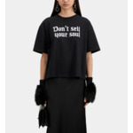 T-Shirt Manches Courtes Avec Print Femme