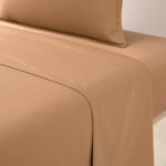 BOSS Home - Drap plat en satin de coton blanc, Loft